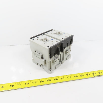Allen Bradley 100-C60*00 104-C60D22 60A 600V Reversing Contactor 120V Coil 50HP