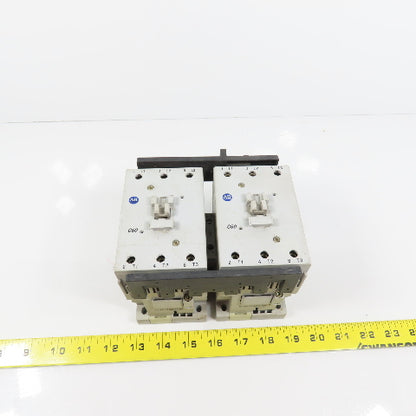 Allen Bradley 100-C60*00 104-C60D22 60A 600V Reversing Contactor 120V Coil 50HP