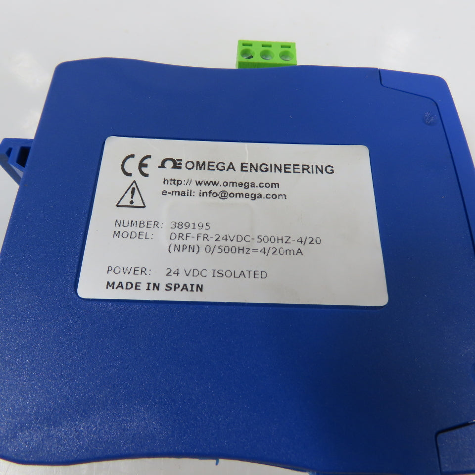 Omega DRF-FR Frequency Input Signal Conditioner (Broken Rail Mount)