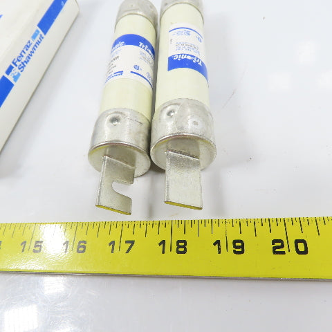 Ferraz Shawmut TRS100R Tri-Onic 100A 600V AC/DC Time Delay Fuses Lot Of 2