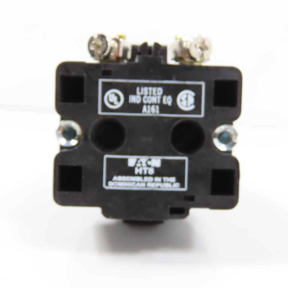 Cutler Hammer 28-6731 Illuminated Green Momentary Contact Push Button Switch HT8