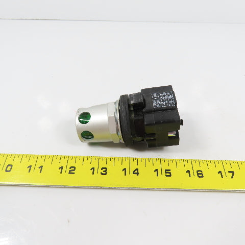 Cutler Hammer 28-6731 Illuminated Green Momentary Contact Push Button Switch HT8