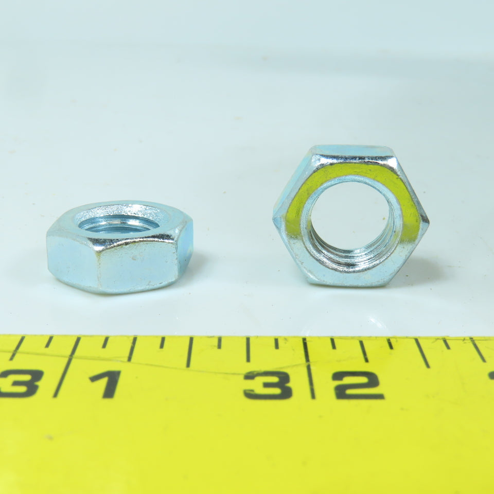 Asap Fastening 50NJ 1/2-13 UNC Hex Head Jam Nut Zinc Lot Of 95