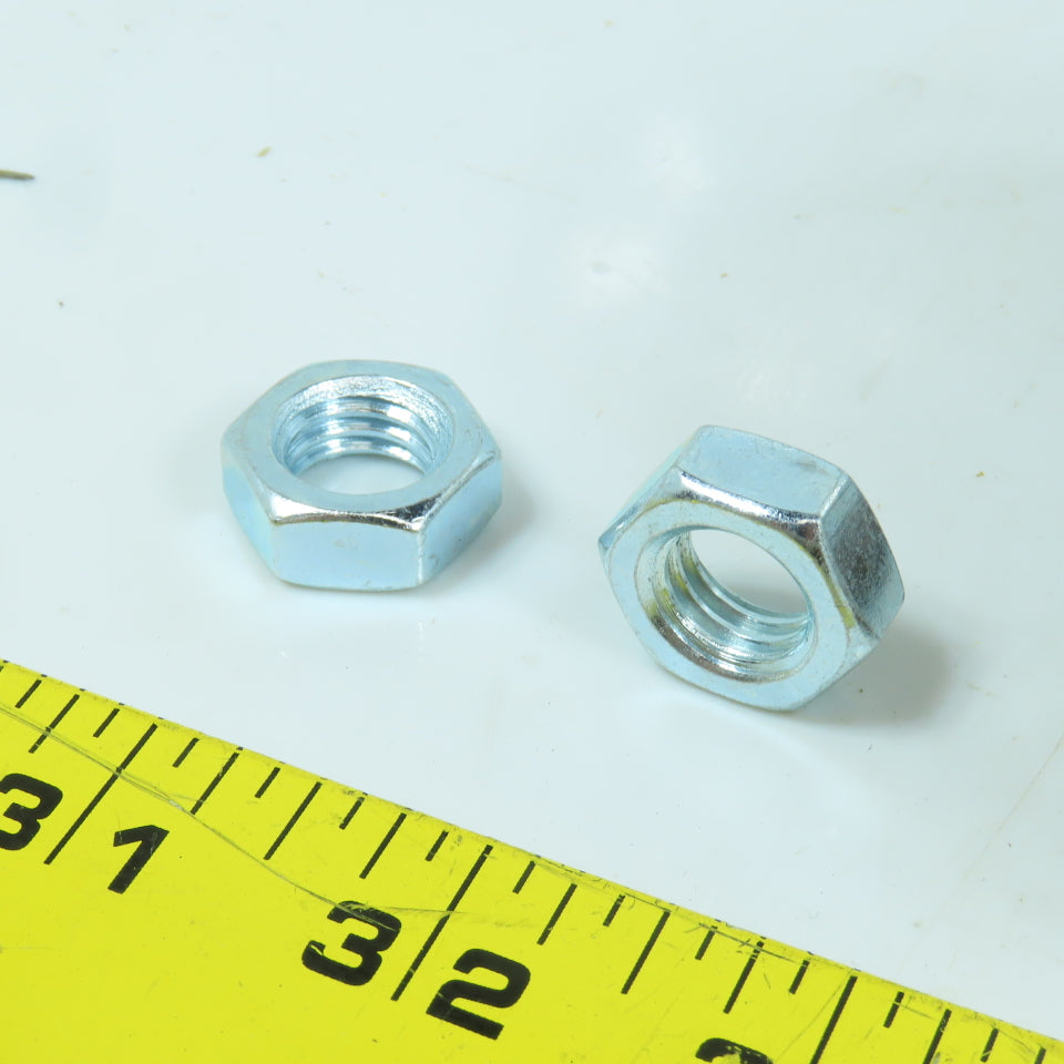 Asap Fastening 50NJ 1/2-13 UNC Hex Head Jam Nut Zinc Lot Of 95