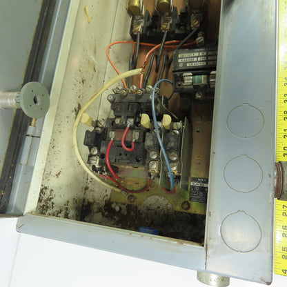 Allen Bradley 712-AACD24 Size0 600V Combination Motor Starter Disconnect 3Ph 5Hp