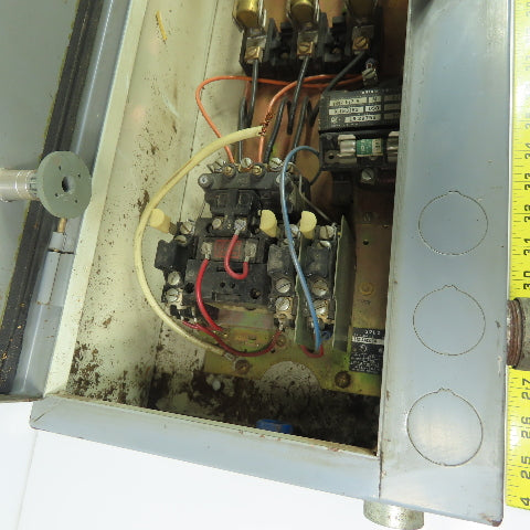 Allen Bradley 712-AACD24 Size0 600V Combination Motor Starter Disconnect 3Ph 5Hp