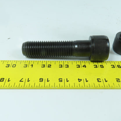 Fastenal 23669 1"-8 x 4" Socket Head Hex Cap Screw Black Oxide Alloy Lot Of 3
