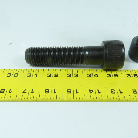 Fastenal 23669 1"-8 x 4" Socket Head Hex Cap Screw Black Oxide Alloy Lot Of 3
