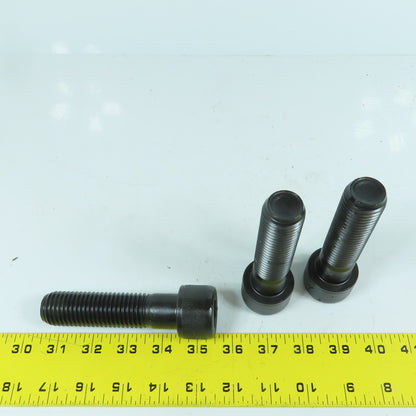 Fastenal 23669 1"-8 x 4" Socket Head Hex Cap Screw Black Oxide Alloy Lot Of 3