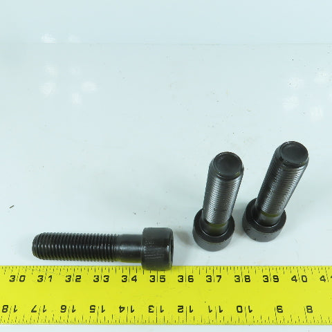 Fastenal 23669 1"-8 x 4" Socket Head Hex Cap Screw Black Oxide Alloy Lot Of 3
