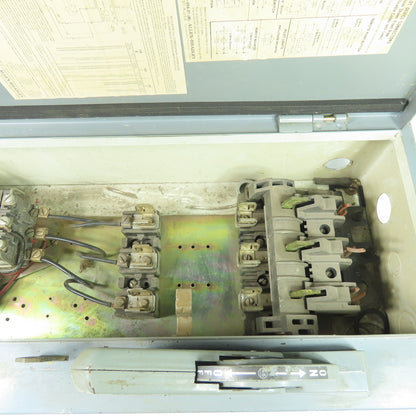 Allen Bradley 712-BAB24 Size 0 600V Combination Starter Disconnect 3Ph 10Hp
