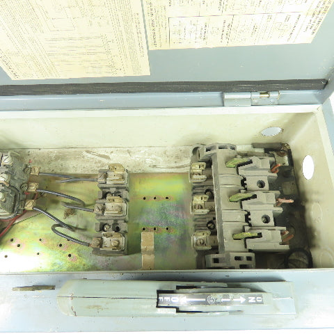 Allen Bradley 712-BAB24 Size 0 600V Combination Starter Disconnect 3Ph 10Hp