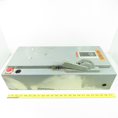 Allen Bradley 712-BAB24 Size 0 600V Combination Starter Disconnect 3Ph 10Hp