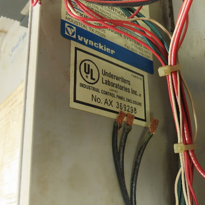 Vynckier CSA ENC 4,5 E 54315-TX 460V Polar Chiller Junction Box Control