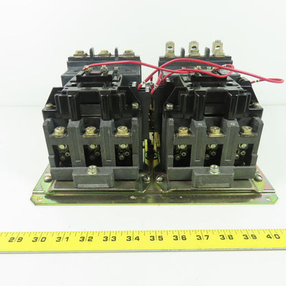 Allen Bradley 40434-458-02-2236 Size 3 Reversing Contactor 600VAC 90A Max 50Hp