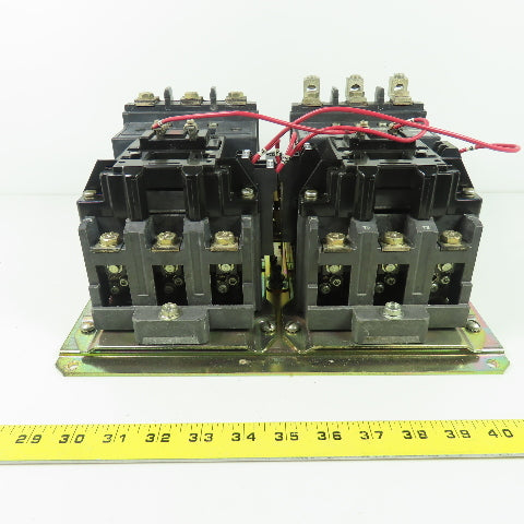 Allen Bradley 40434-458-02-2236 Size 3 Reversing Contactor 600VAC 90A Max 50Hp
