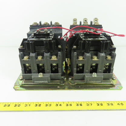 Allen Bradley 40434-458-02-2236 Size 3 Reversing Contactor 600VAC 90A Max 50Hp