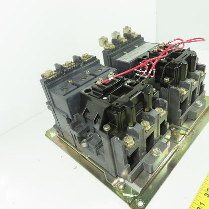 Allen Bradley 40434-458-02-2236 Size 3 Reversing Contactor 600VAC 90A Max 50Hp