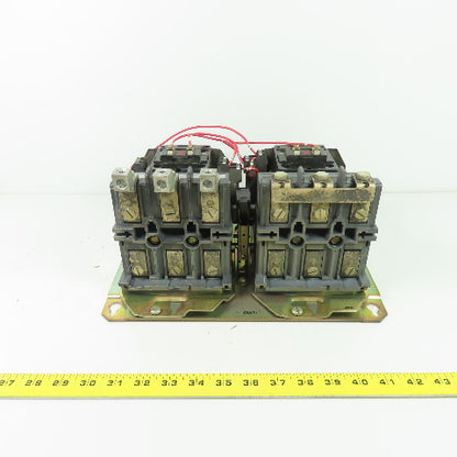 Allen Bradley 40434-453-01-3236 Size 3 Reversing Contactor 600VAC 90A Max 50Hp