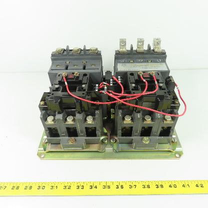 Allen Bradley 40434-453-01-3236 Size 3 Reversing Contactor 600VAC 90A Max 50Hp