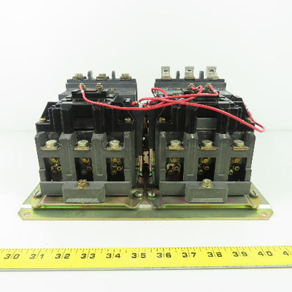 Allen Bradley 40434-453-01-3236 Size 3 Reversing Contactor 600VAC 90A Max 50Hp