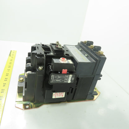 Allen Bradley 500F-D0D930 Size 3 Contactor 600VAC 90A 50Hp 120V Coil W/596-TR32