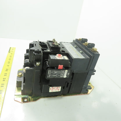 Allen Bradley 500F-D0D930 Size 3 Contactor 600VAC 90A 50Hp 120V Coil W/596-TR32