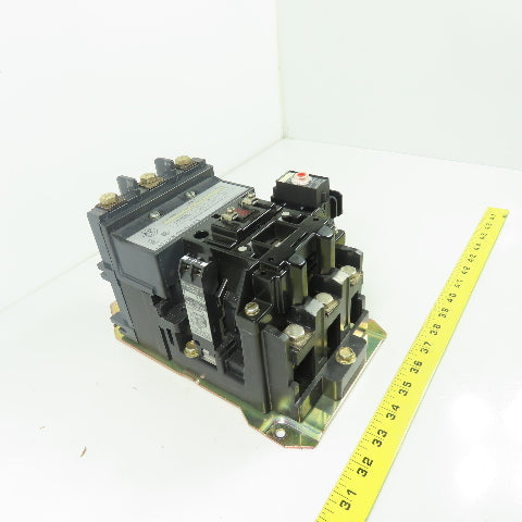 Allen Bradley 500F-D0D930 Size 3 Contactor 600VAC 90A 50Hp 120V Coil W/596-TR32
