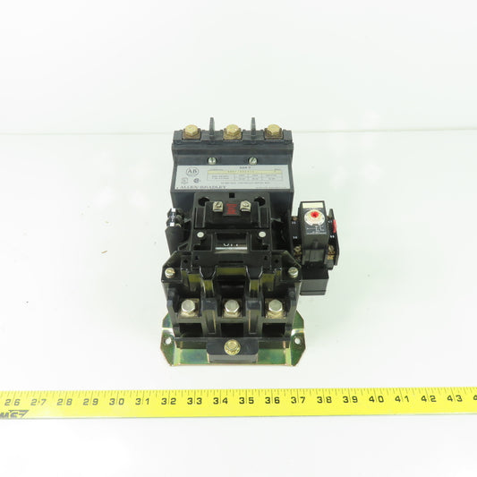 Allen Bradley 500F-D0D930 Size 3 Contactor 600VAC 90A 50Hp 120V Coil W/596-TR32