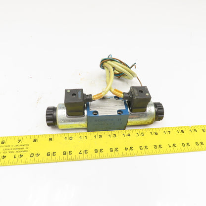 Rexroth 4WE6 E 61/EG24N9K4 4/2 Position Hydraulic Solenoid Valve 24VDC
