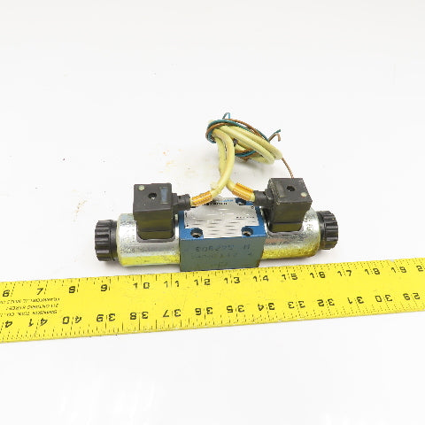 Rexroth 4WE6 E 61/EG24N9K4 4/2 Position Hydraulic Solenoid Valve 24VDC