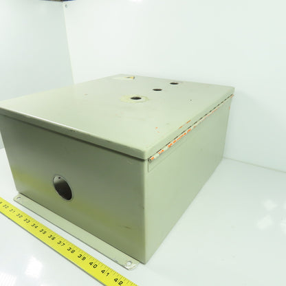 Hoffman 16"X14"X8" Steel Electrical Enclosure Wall Mount W/ Back Plate