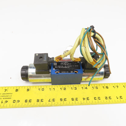 Rexroth 4WE 6 D62/OFEG24N9K4/62 4/2 Position Hydraulic Solenoid Valve 24VDC