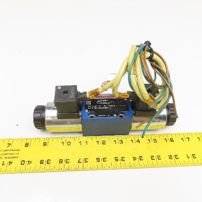 Rexroth 4WE 6 D62/OFEG24N9K4/62 4/2 Position Hydraulic Solenoid Valve 24VDC