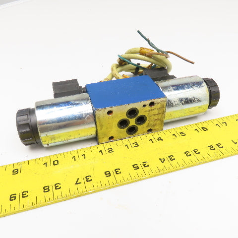 Rexroth 4WE 6 D62/OFEG24N9K4/62 4/2 Position Hydraulic Solenoid Valve 24VDC