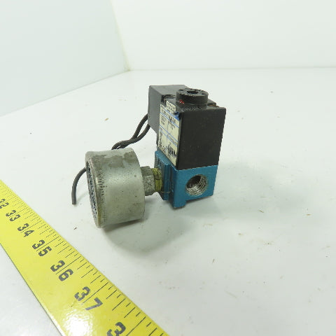 MAC 113B-111CAAA 120V Pneumatic Solenoid Valve 150PSI 6.8W 50/60Hz