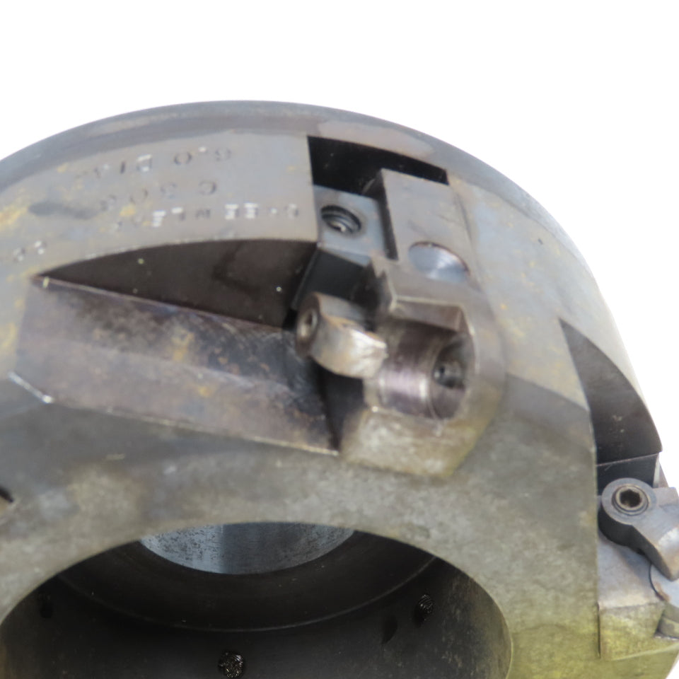 Greenleaf Corp. C 306 6" Diameter Indexing Face Mill Right Hand 6 Flute 2" Bore