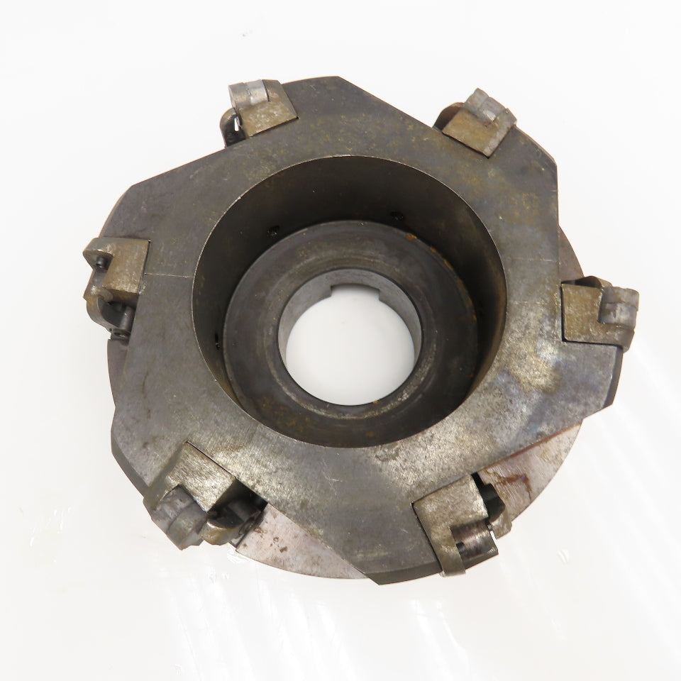 Greenleaf Corp. C 306 6" Diameter Indexing Face Mill Right Hand 6 Flute 2" Bore