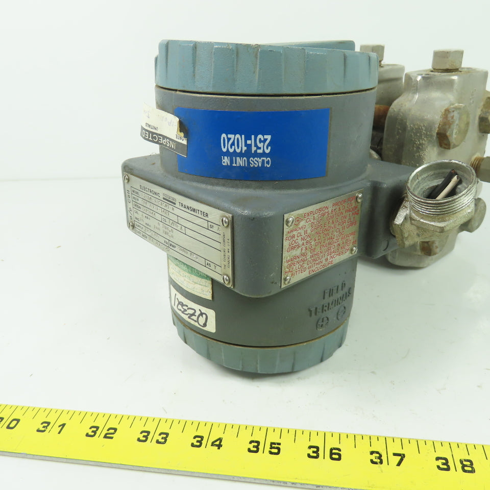 Foxboro 823DP-I3S1SM1-M Electronic Pressure Transmitter 3000PSI 12.5-65VDC ST A