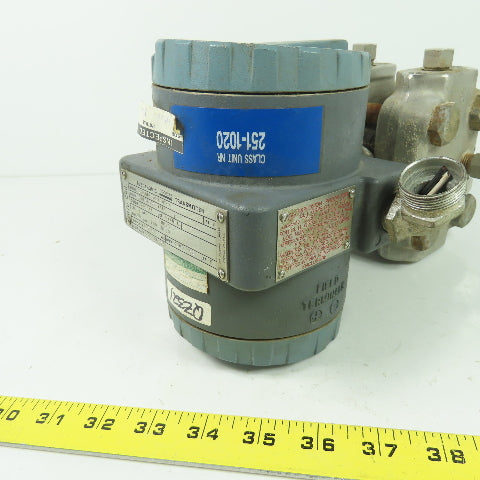 Foxboro 823DP-I3S1SM1-M Electronic Pressure Transmitter 3000PSI 12.5-65VDC ST A