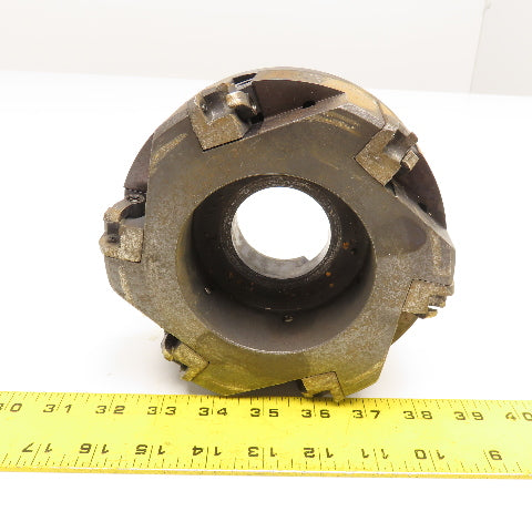 Greenleaf Corp. C 306 L 6" Diameter Indexing Face Mill Left Hand 6 Flute 2" Bore