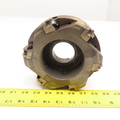 Greenleaf Corp. C 306 L 6" Diameter Indexing Face Mill Left Hand 6 Flute 2" Bore