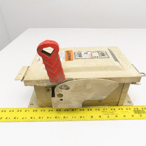 Siemens HNF361J 30A 600VAC 250VDC Dust Tight Non Fused Safety Disconnect