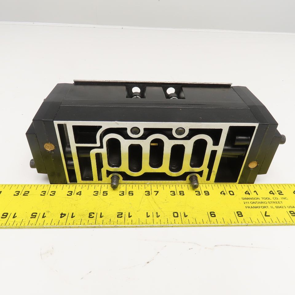 Parker H48VX000XXA ISO Size 4 5/3 Position Pneumatic Valve Body 145PSI