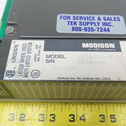 AEG AS-B838-032 Modicon 24 VDC Output Module