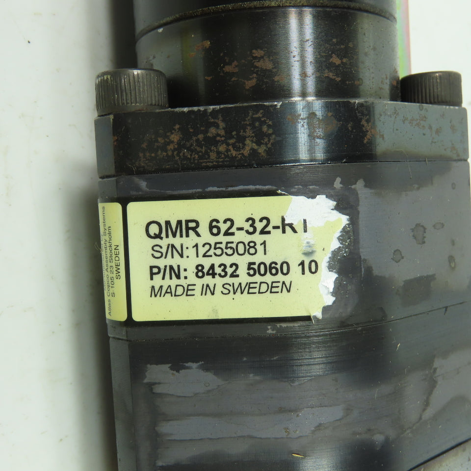 Atlas Copco QRT 62 200 4230 1705 80 5/8" Electric Nutrunner 7000RPM 41V/1000rpm