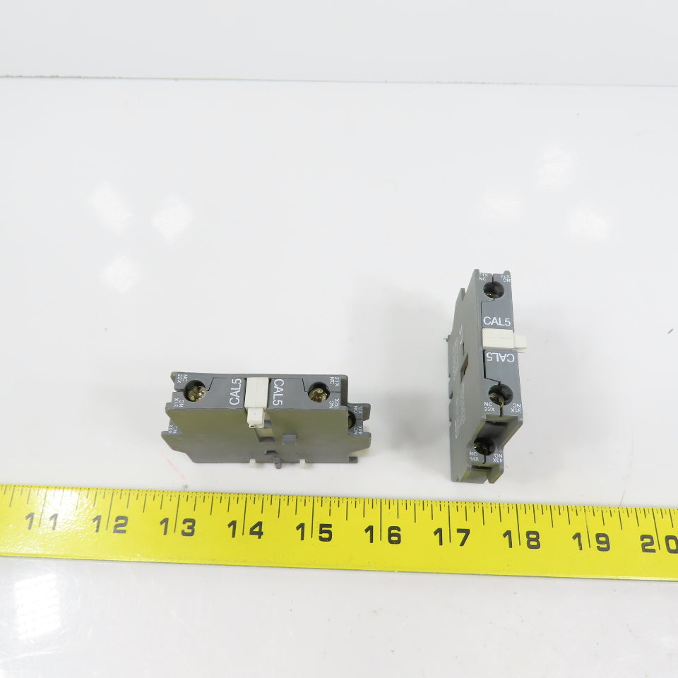 ABB CAL5-11 Auxiliary Contact Block A600 Q300 16A Lot Of 2
