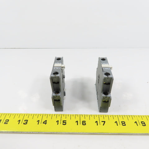 ABB CAL5-11 Auxiliary Contact Block A600 Q300 16A Lot Of 2