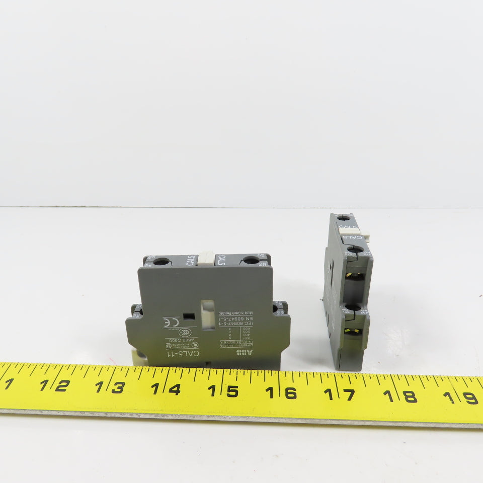 ABB CAL5-11 Auxiliary Contact Block A600 Q300 16A Lot Of 2