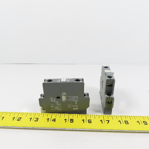 ABB CAL5-11 Auxiliary Contact Block A600 Q300 16A Lot Of 2